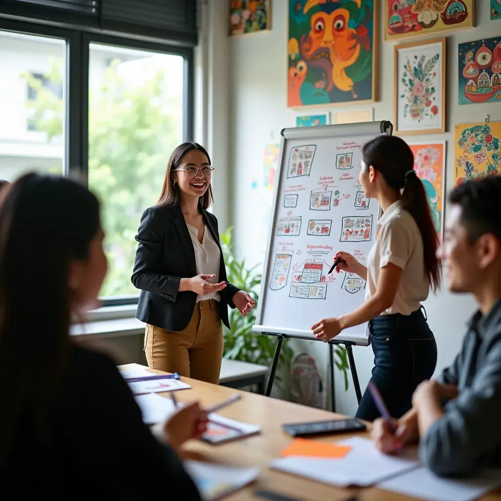 Collaborative eco-conscious team