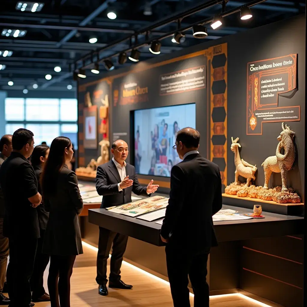 Professional business solutions illustration